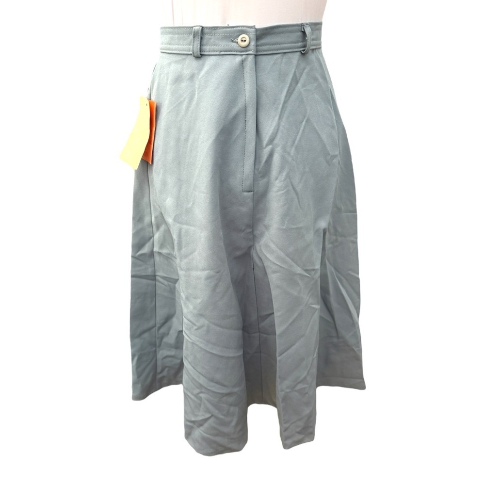 NWT Vintage British Canvas Styled In California Gray Skirt Size 9/10 - Picture 3 of 6